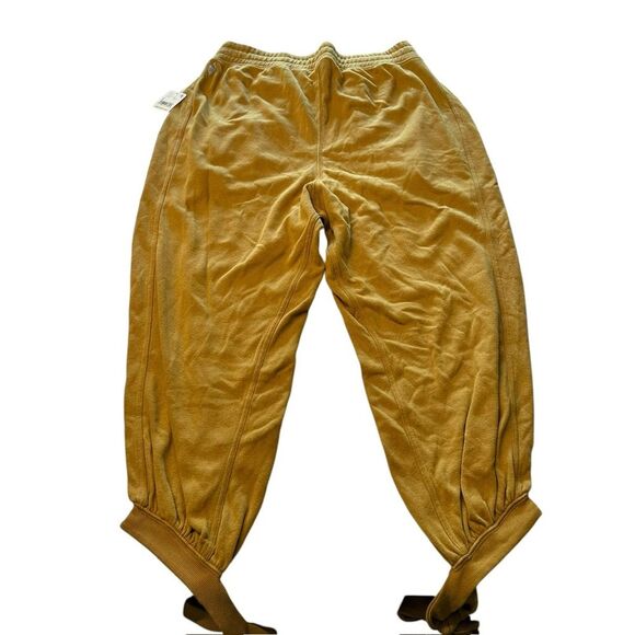Free People‎ Movement Women’s L Circle Back Joggers Burnt Gold Baggy Yoga Hippie - Picture 6 of 12